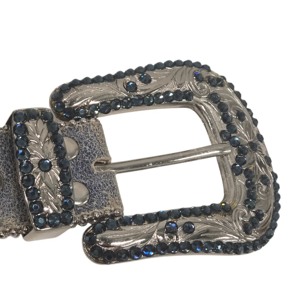 Bb Simon Belt With Swarovski Crystals SZ‎ M